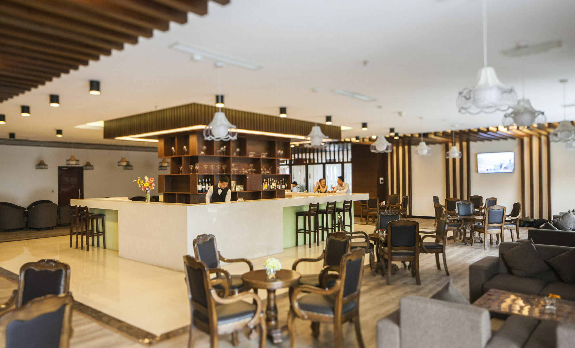 Muong Thanh Grand Quang Tri Hotel Bagian luar foto